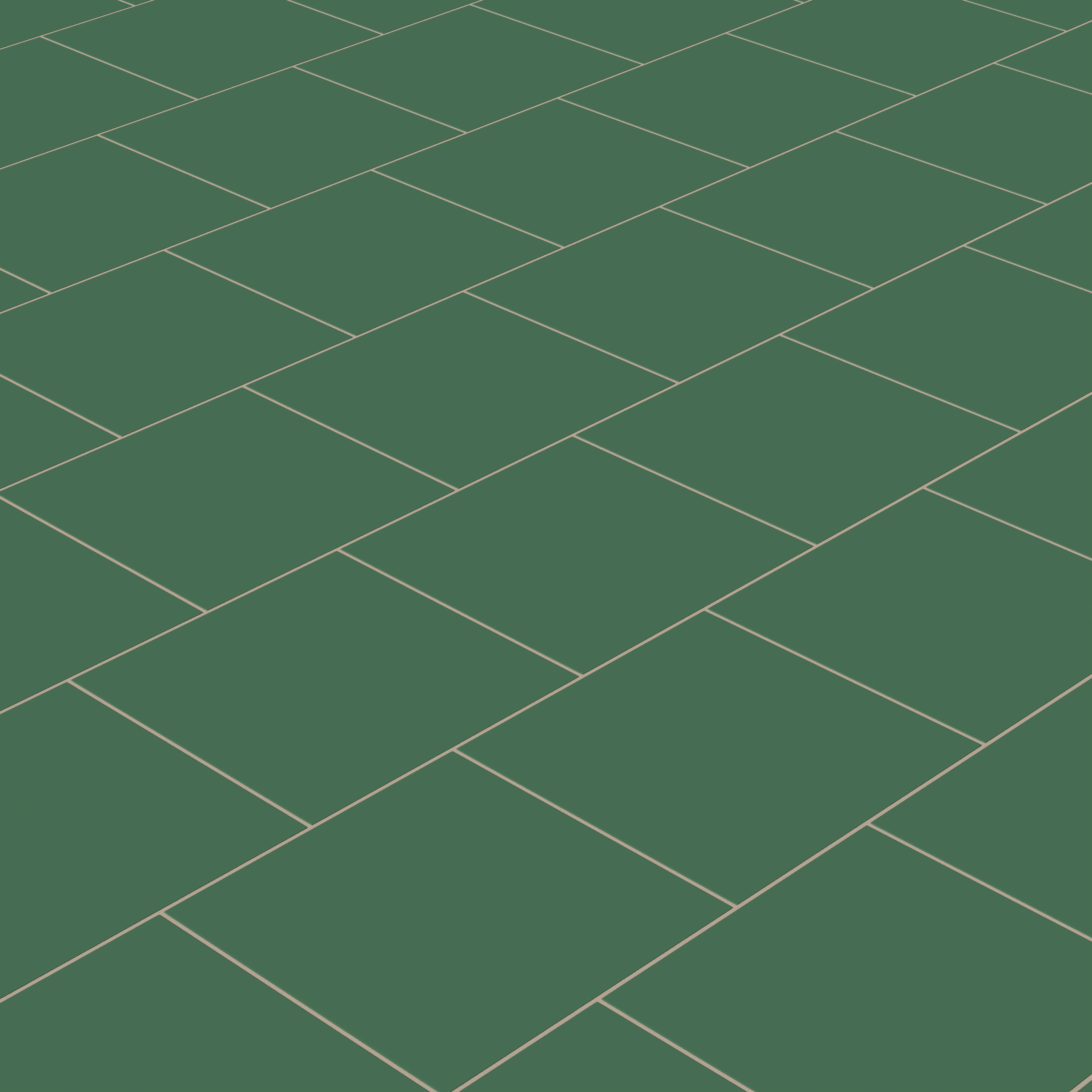 12x12 Natural Press Ceramic Tile in Viridian Matte