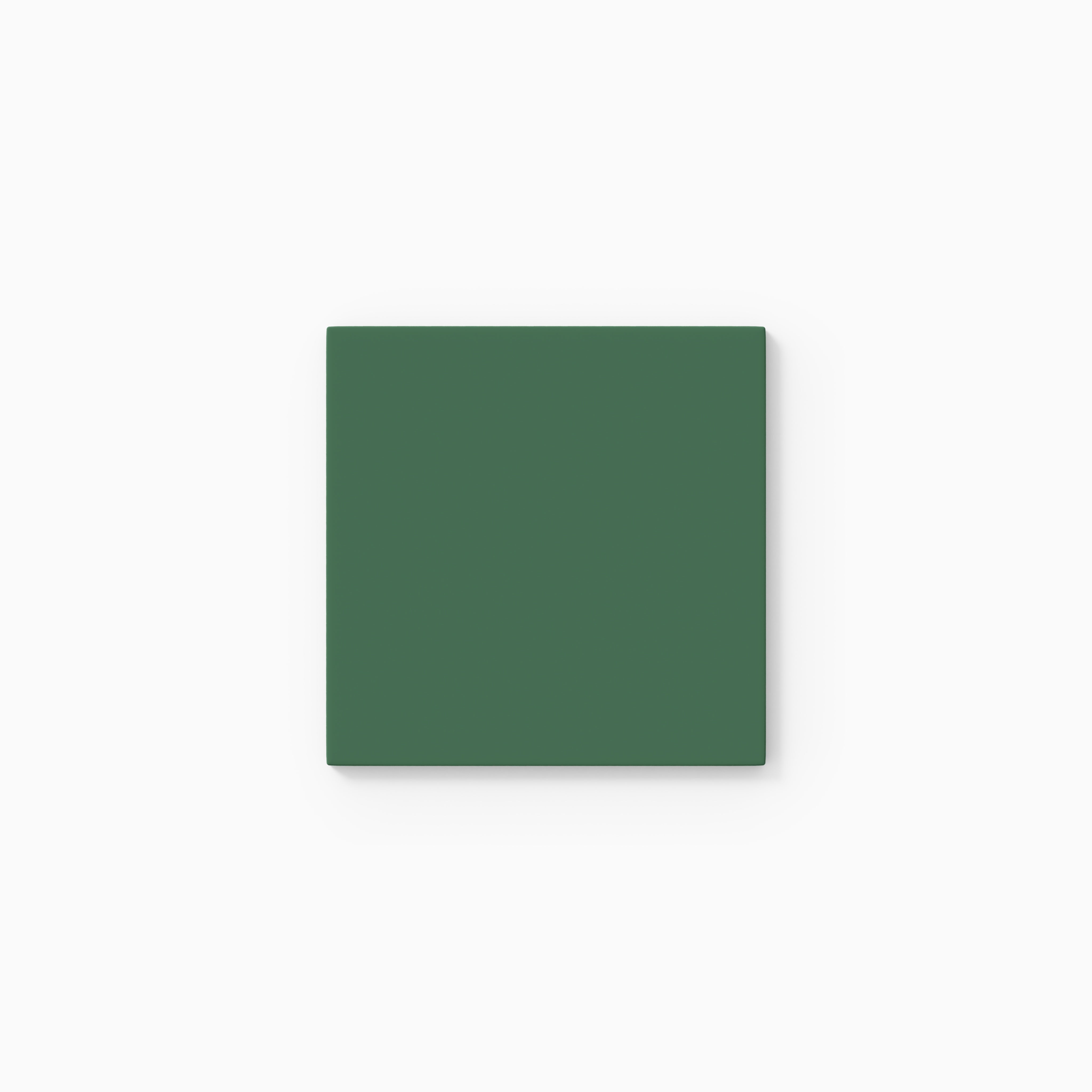 4x4 Natural Press Ceramic Tile in Viridian Matte