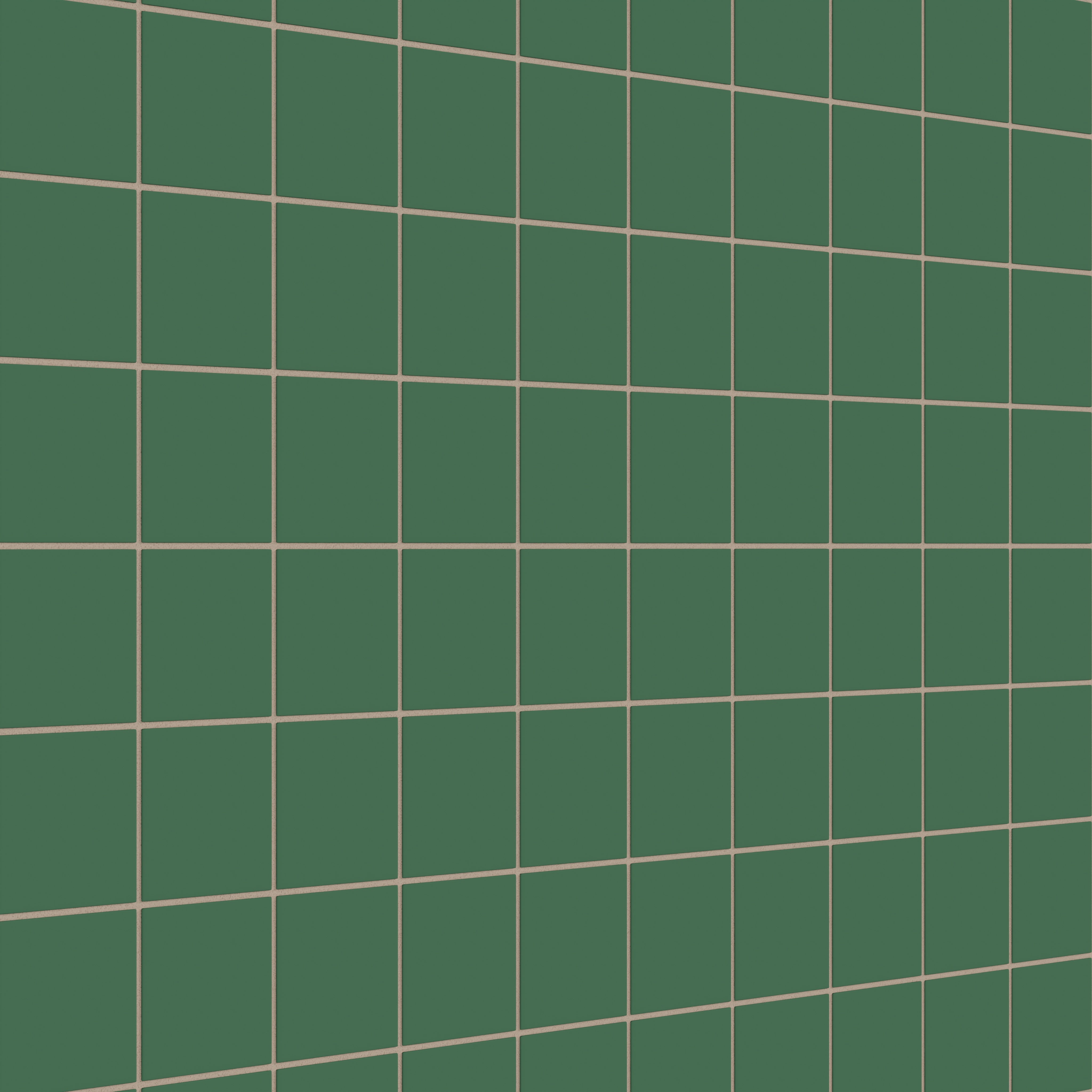 4x4 Natural Press Ceramic Tile in Viridian Matte