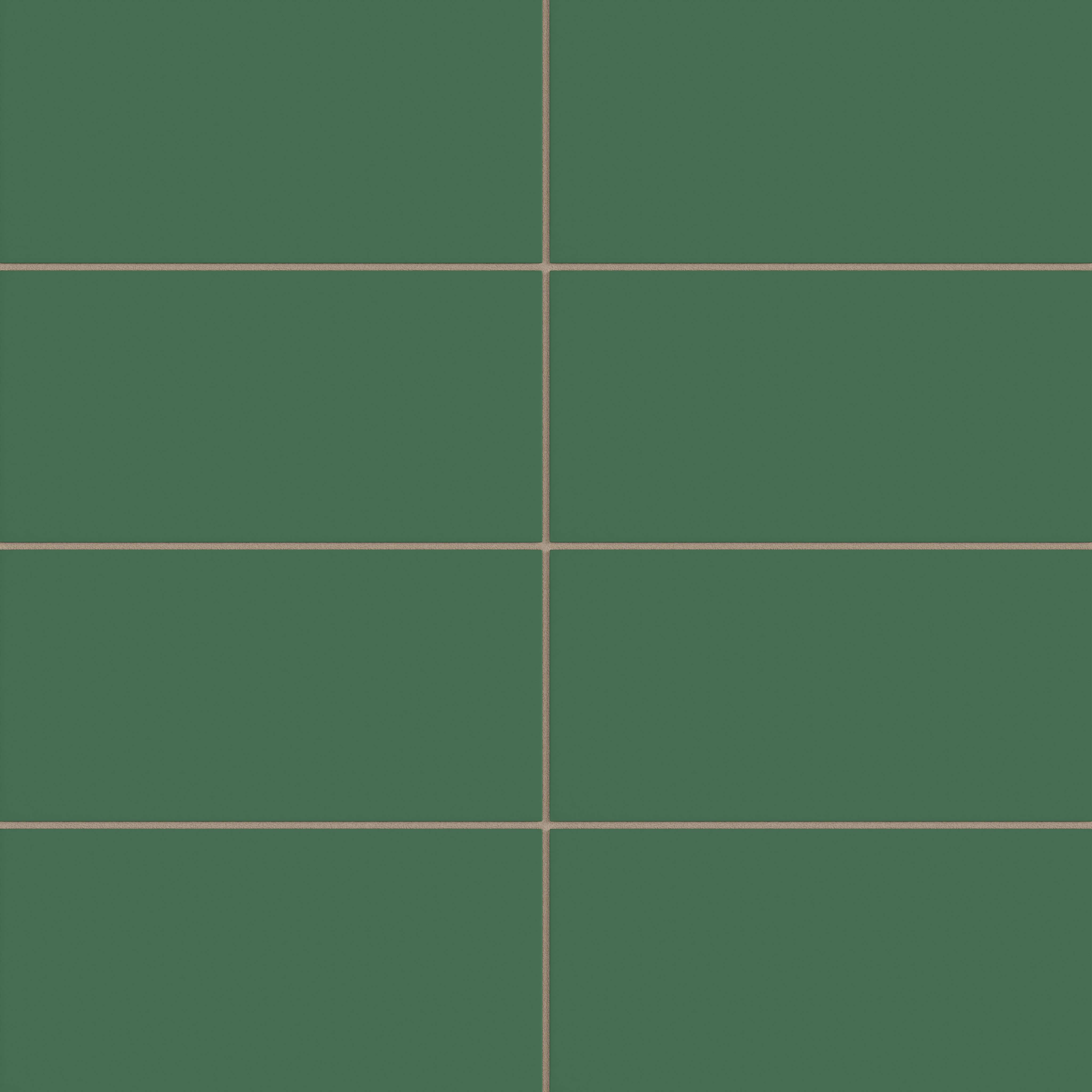 6x12 Natural Press Ceramic Tile in Viridian Matte