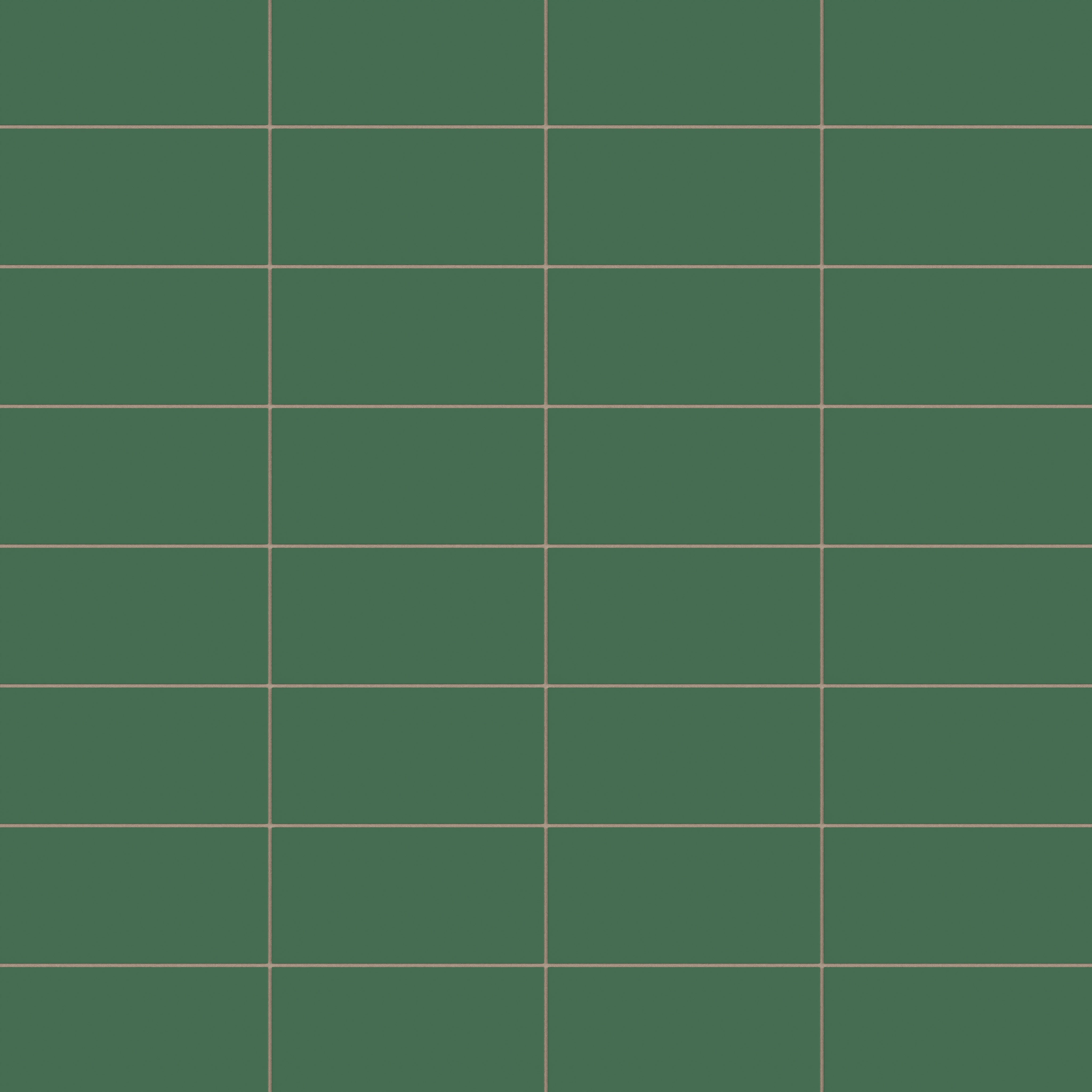 6x12 Natural Press Ceramic Tile in Viridian Matte
