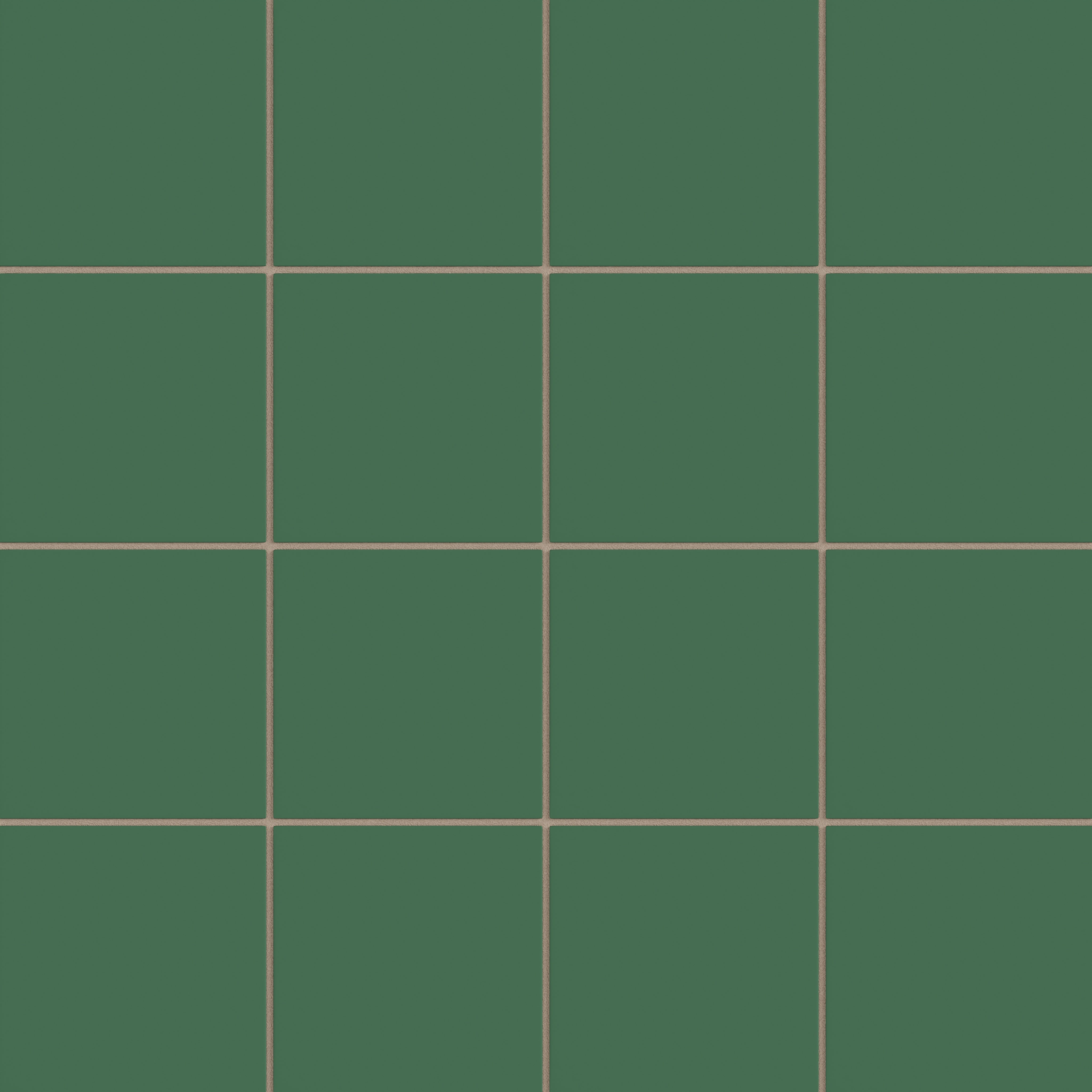 6x6 Natural Press Ceramic Tile in Viridian Matte