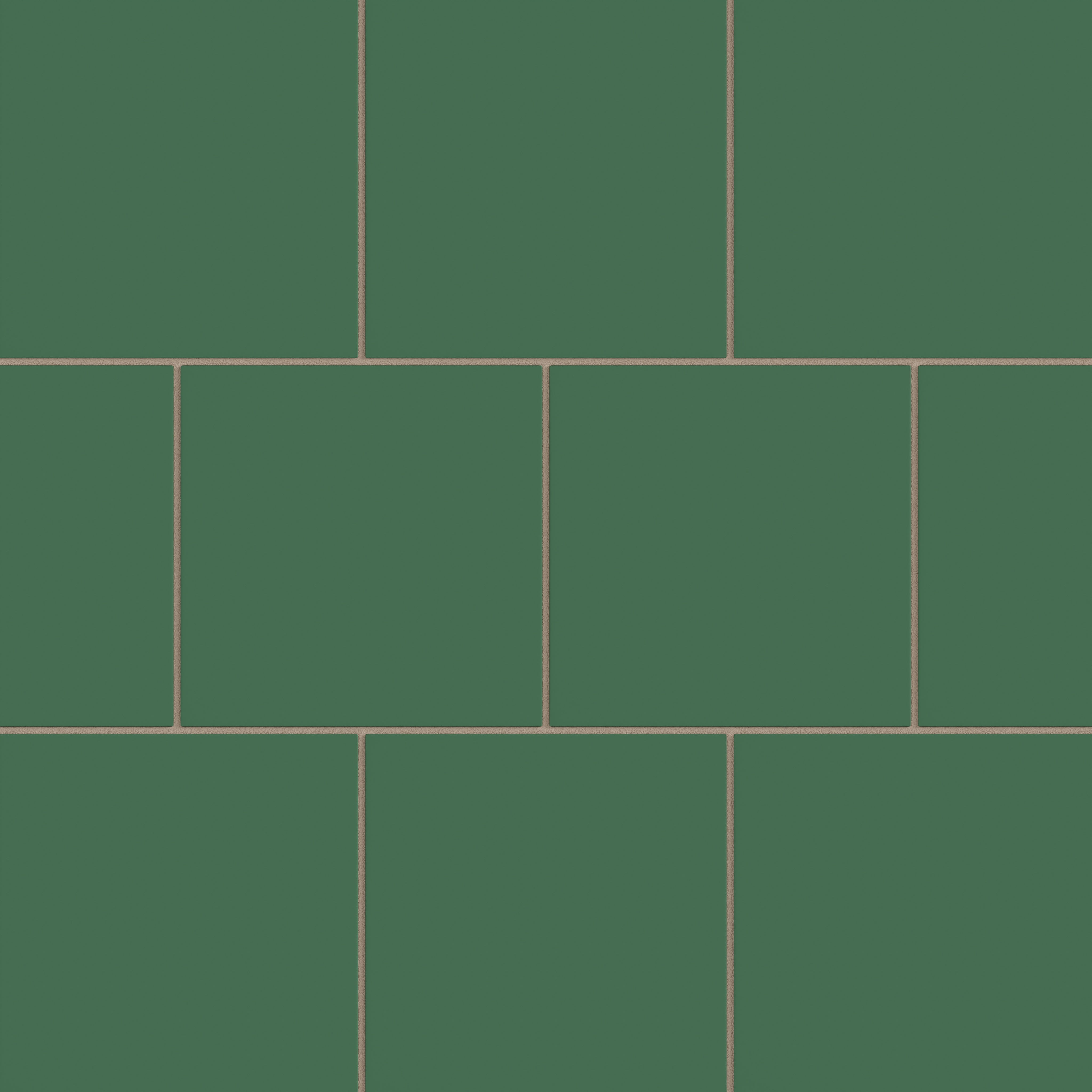 8x8 Natural Press Ceramic Tile in Viridian Matte