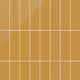 3x9 Natural Press Ceramic Tile in Yellow Ochre Gloss