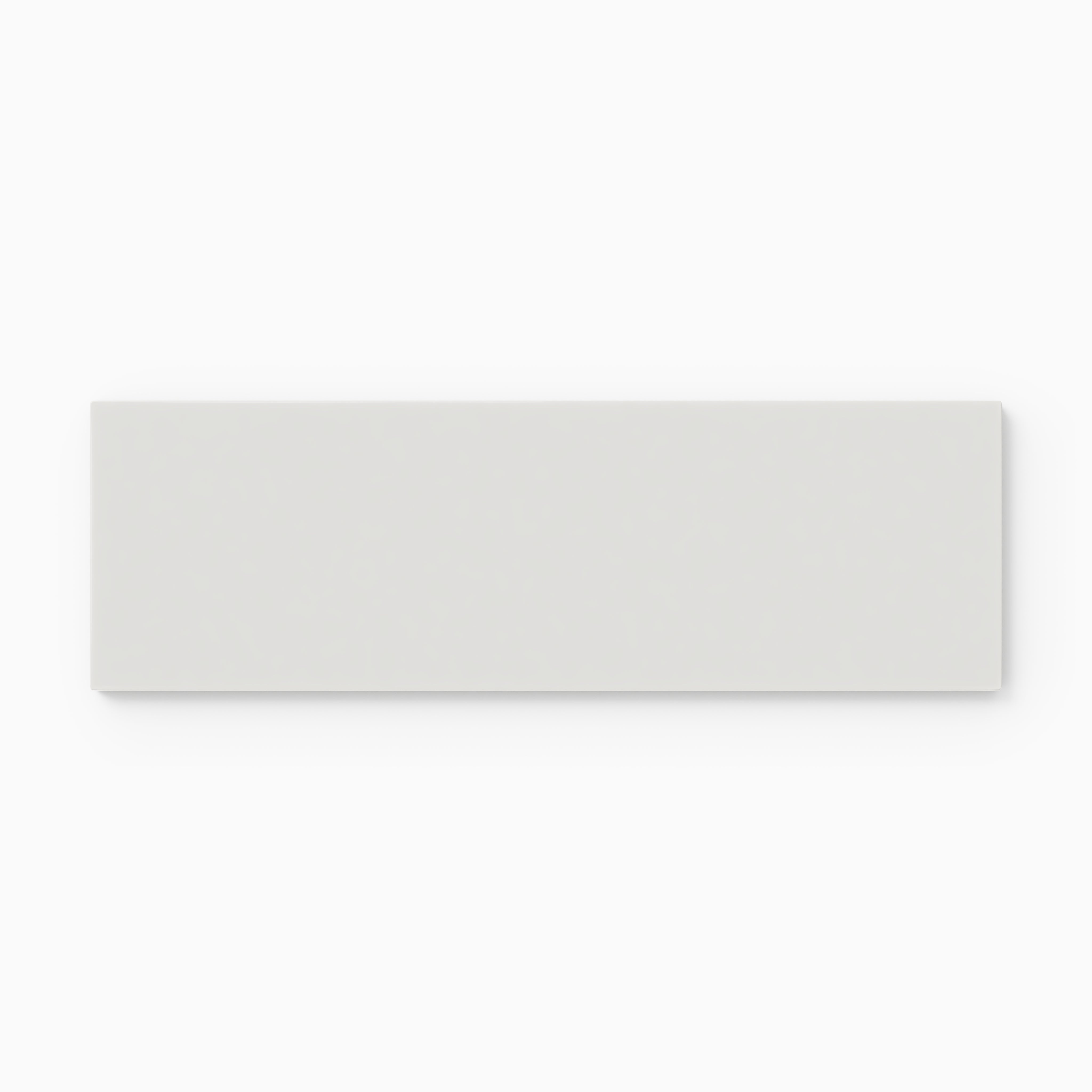 3x9 Natural Press Ceramic Tile in Zinc Gloss