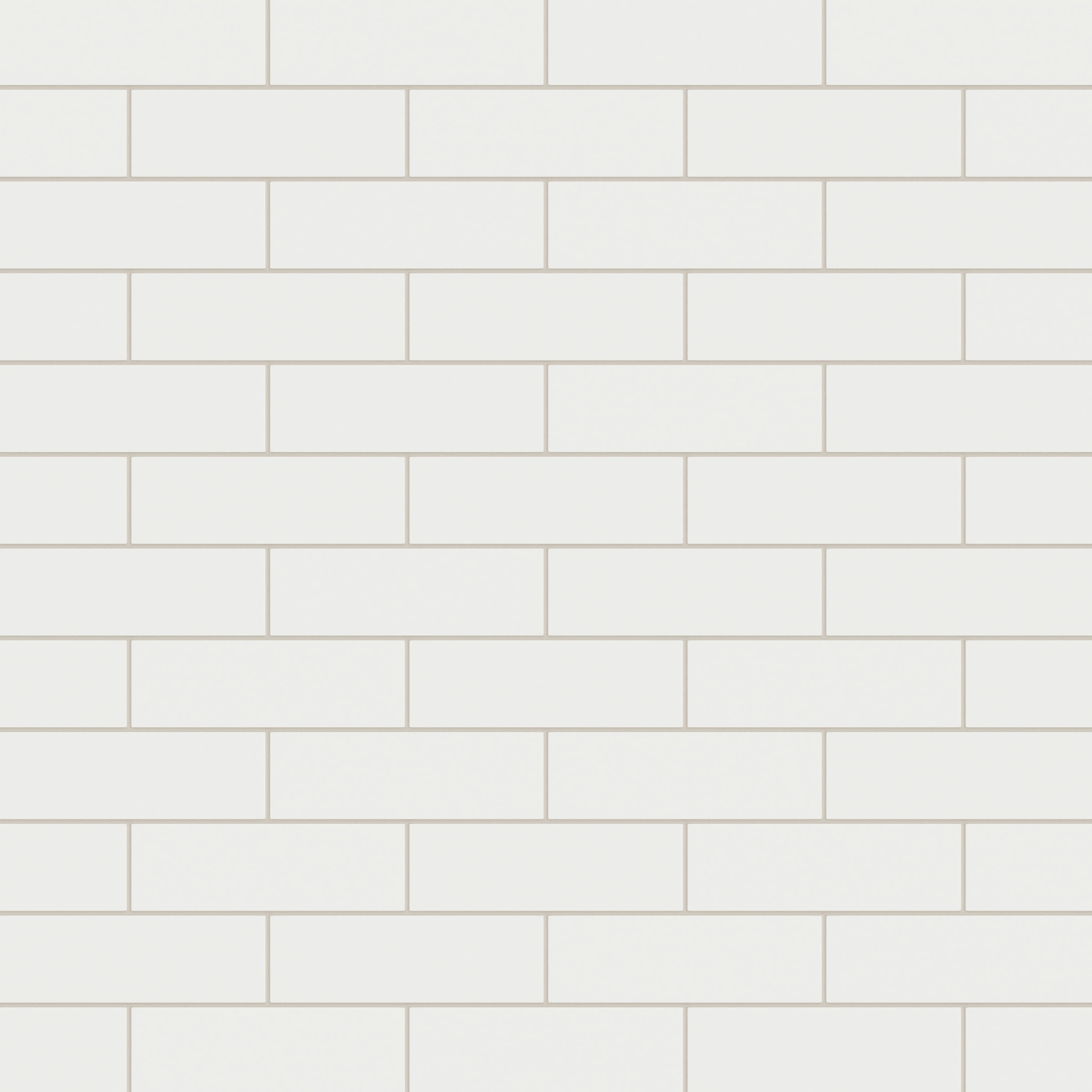 3x9 Natural Press Ceramic Tile in Zinc Matte